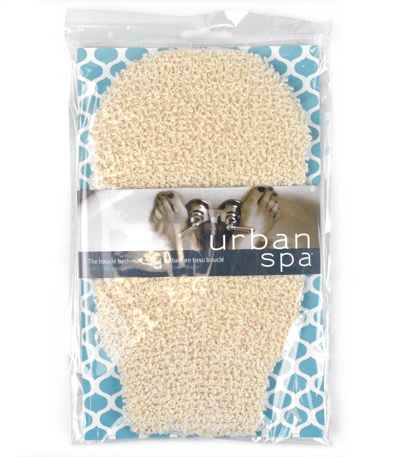 Варежка для душа Urban Spa, 22.2x12.1 см, Boucle Bath Mitt — фото 2