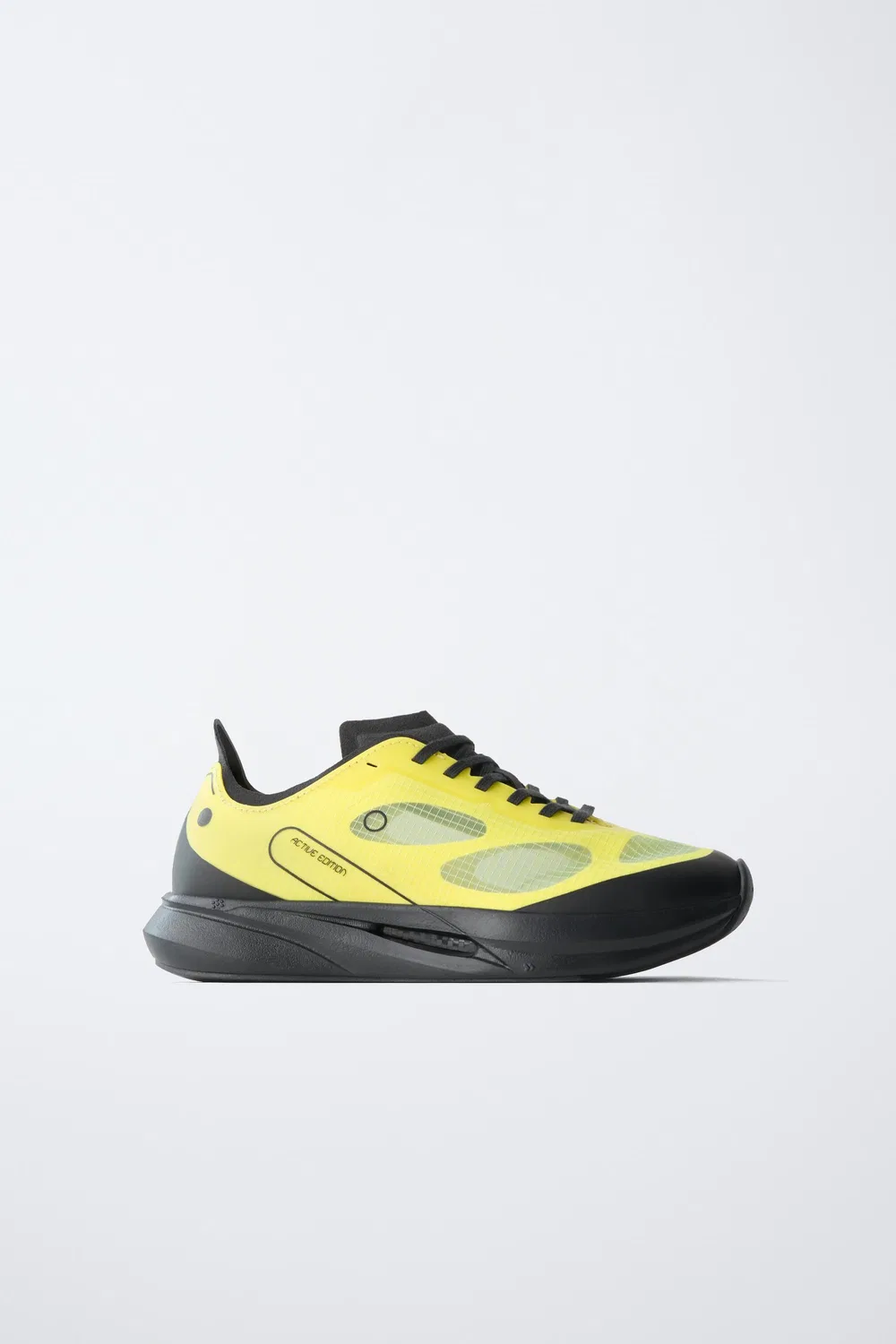 Кроссовки CONTRAST ZARA, Yellow