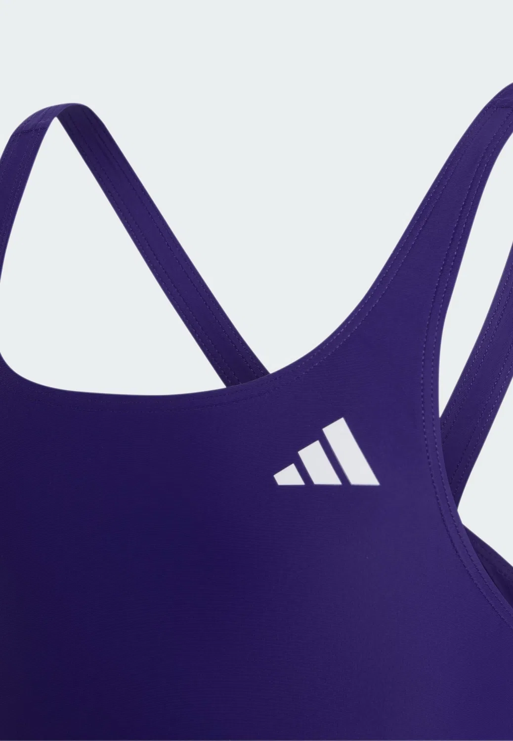 Спортивный купальник Adidas Performance фиолетового цвета — фото 3
