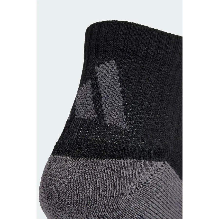 Комплект спортивных носков adidas Ess cc Qrt 3p, Черный — фото 3