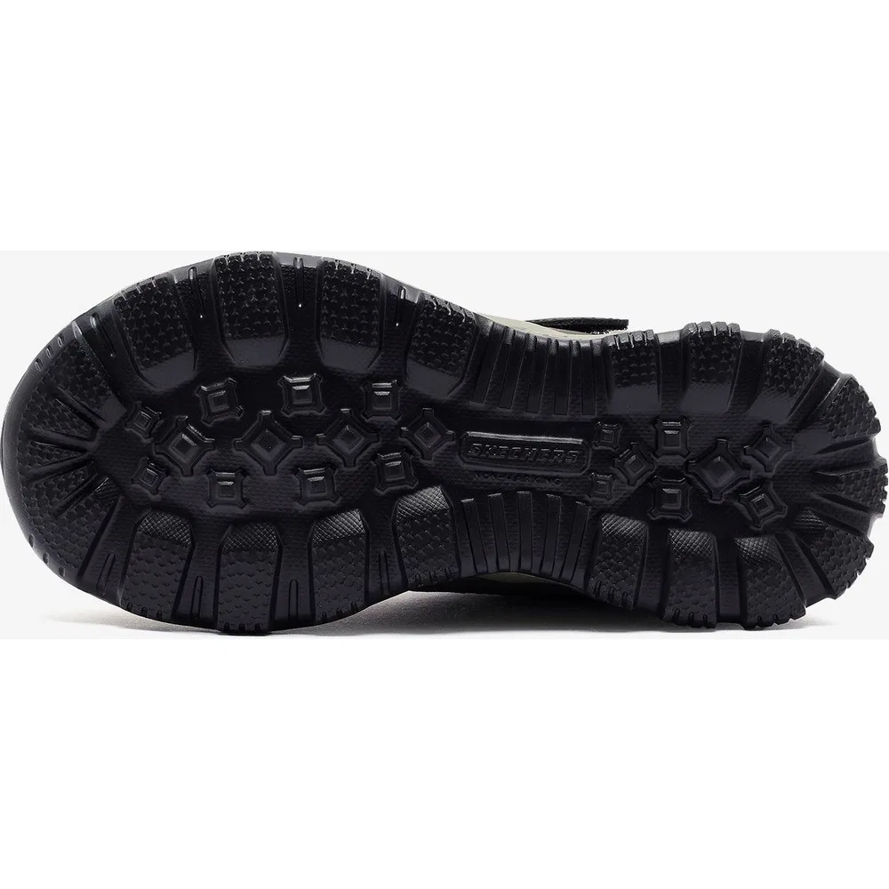 Детские кроссовки для мальчиков водонепроницаемые на липучках Adventure Track Skechers, Brown — фото 4