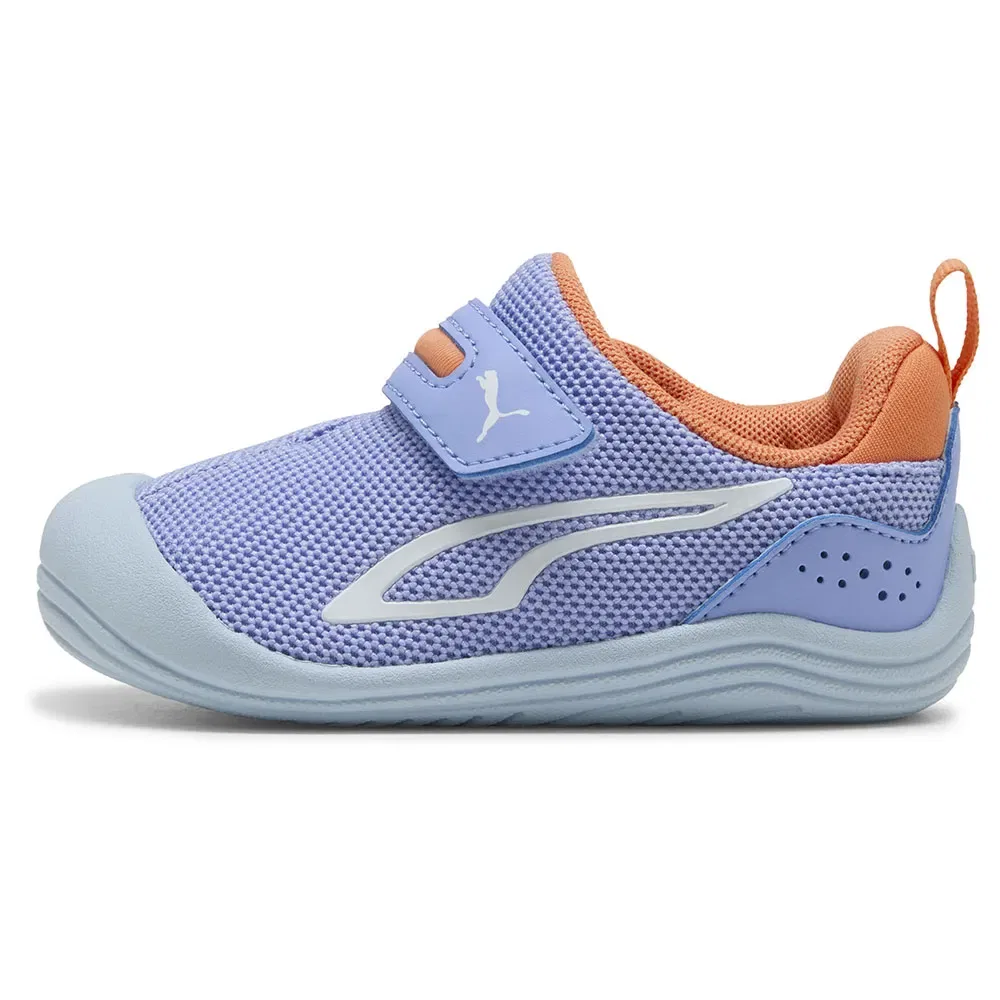 Детские кроссовки для девочек с сетчатым верхом Puma Kitten Mesh V Inf, Purple — фото 3