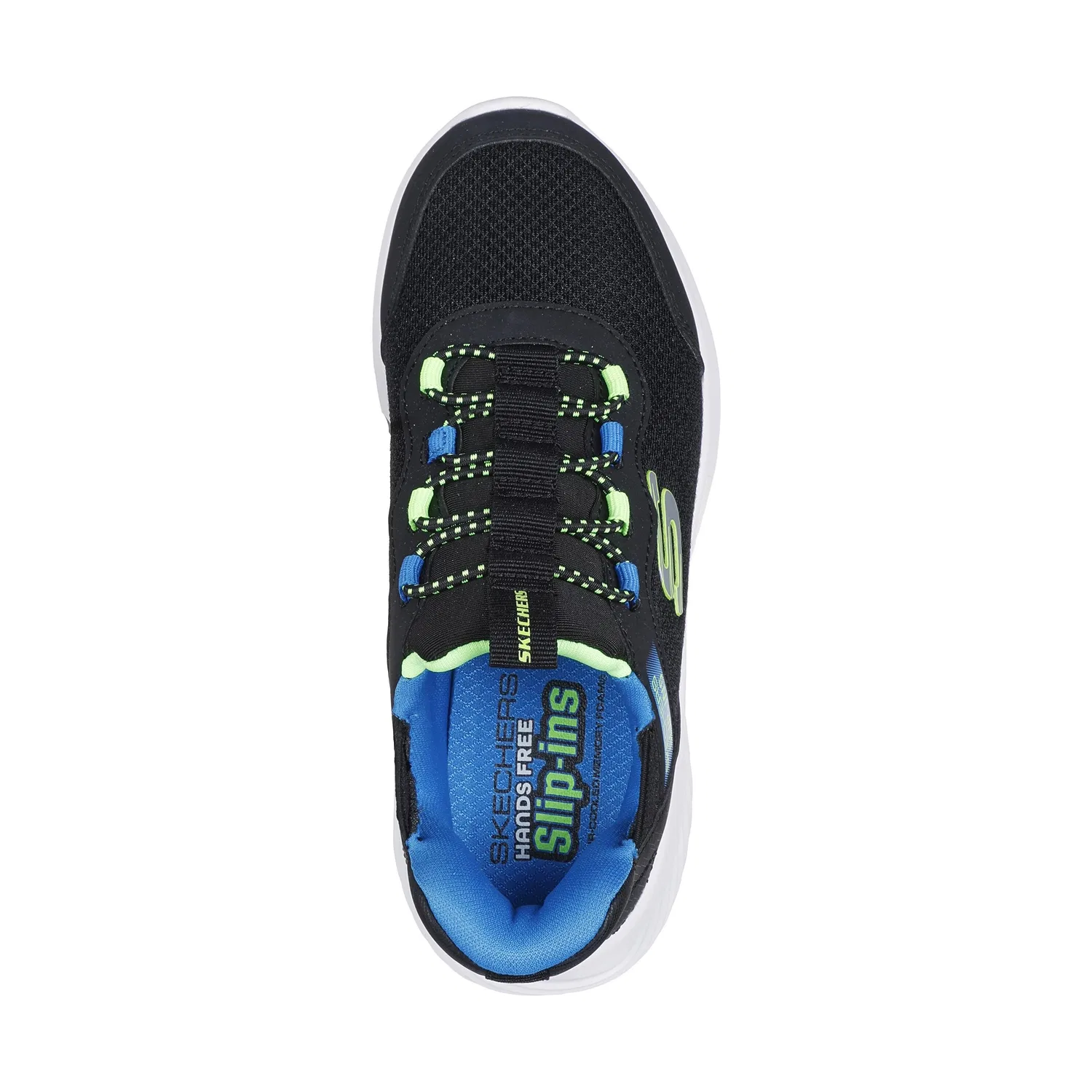 Детские кроссовки Skechers 403822LBBLM, Schwarz — фото 4