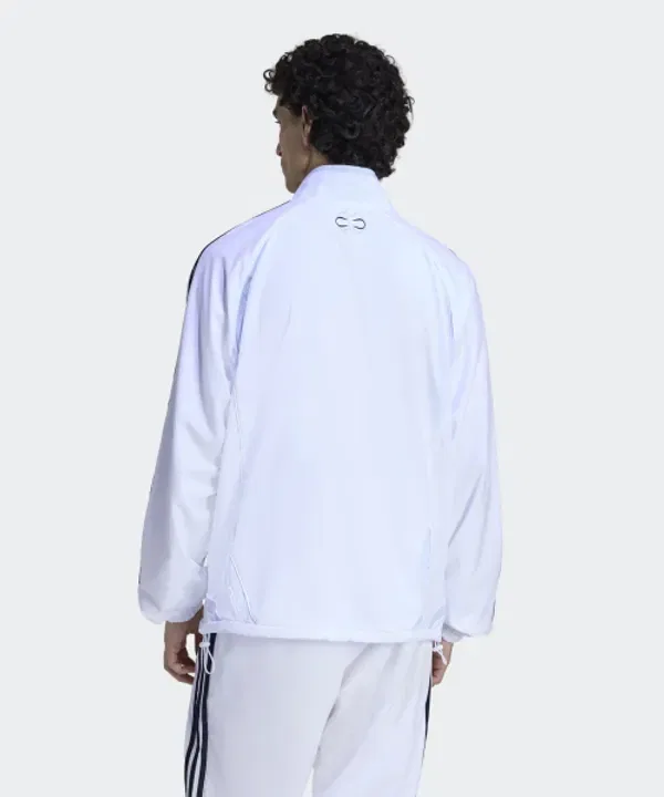 Тренировочная куртка Teamgeist Adicolor, Adidas, белый — фото 2