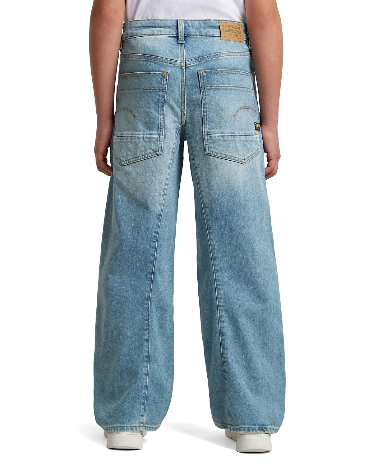 Джинсы свободные для мальчиков Bend G-Star Raw, светло-синий — фото 2