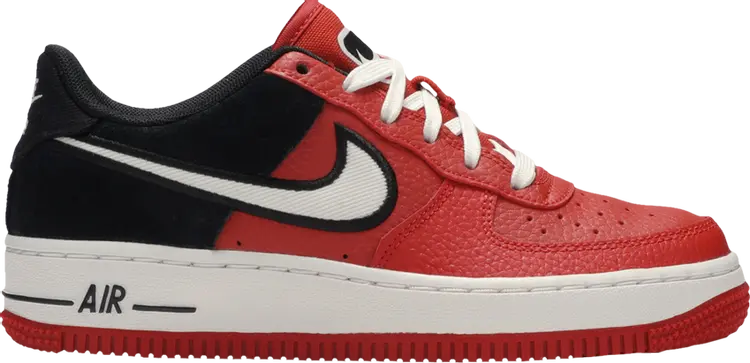 

Кроссовки Nike Air Force 1 LV8 1 GS 'Mystic Red Black', красный