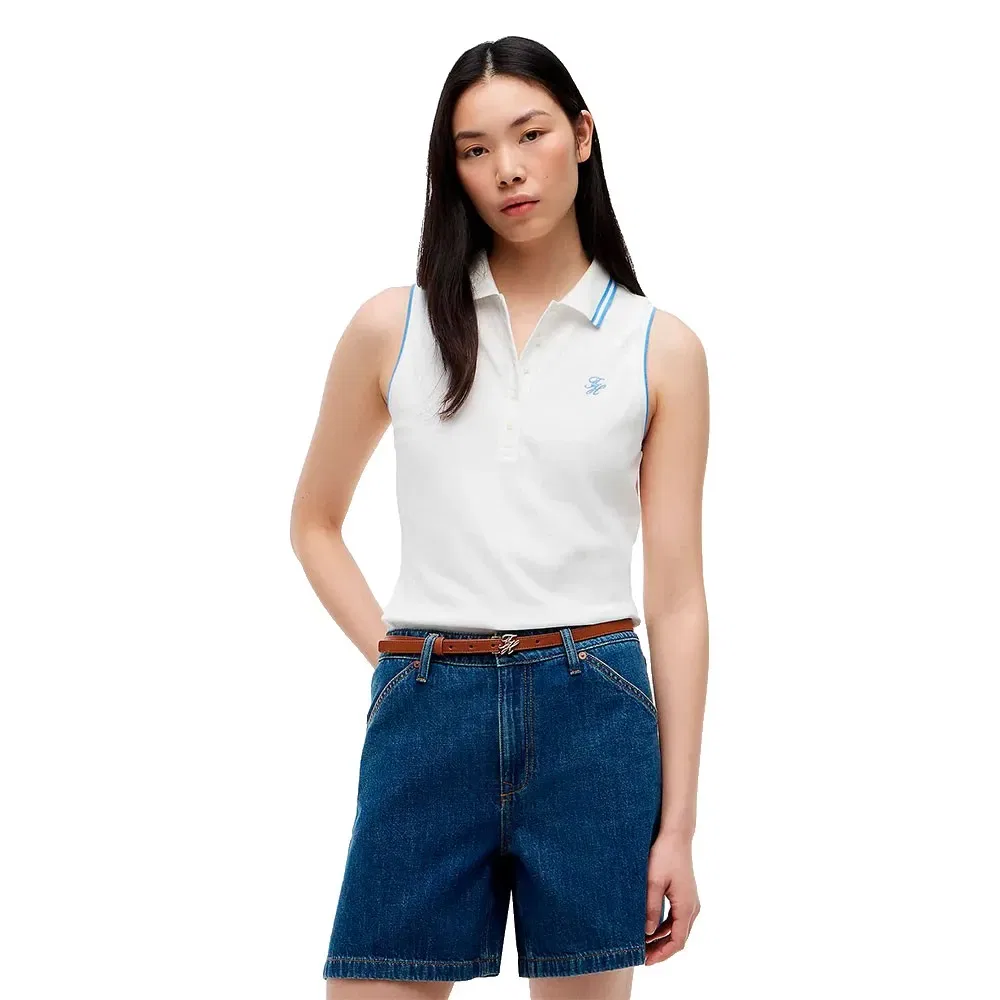 Поло с коротким рукавом Tommy Hilfiger, белый