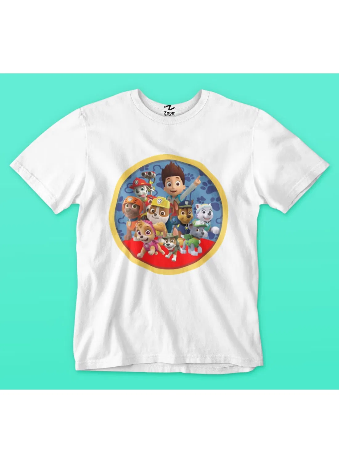 Zoom Футболка с принтом Paw Patrol, белый
