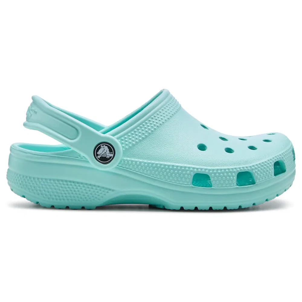 Классические детские сабо Crocs, Aquamarine Blue — фото 2