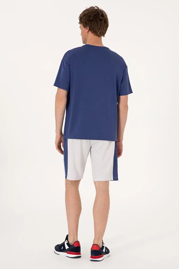 Мужские шорты с длиной ниже колена U.S. Polo Assn., Light Gray — фото 4