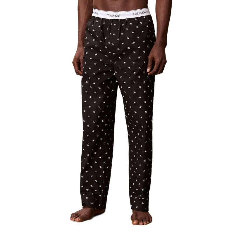 Пижамные штаны Calvin Klein, Black with Letters