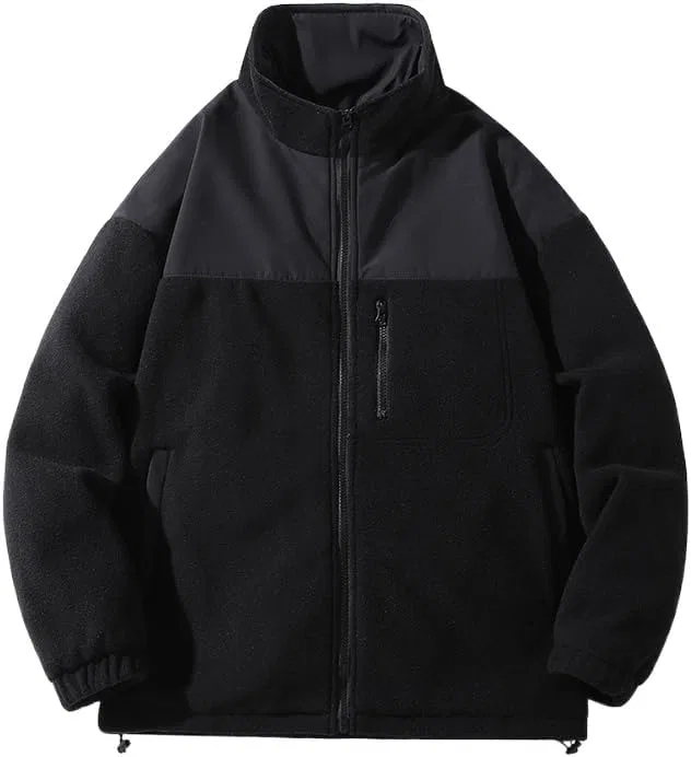 Мужская куртка утепленная Varsity Jacket, чёрный