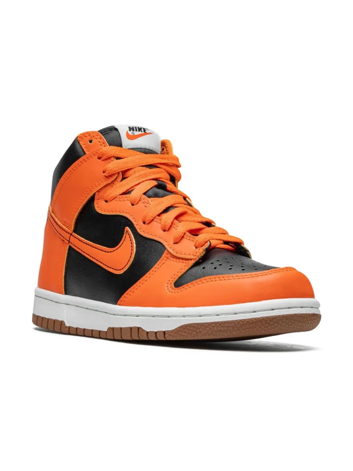 Высокие кроссовки Halloween Nike, оранжевый