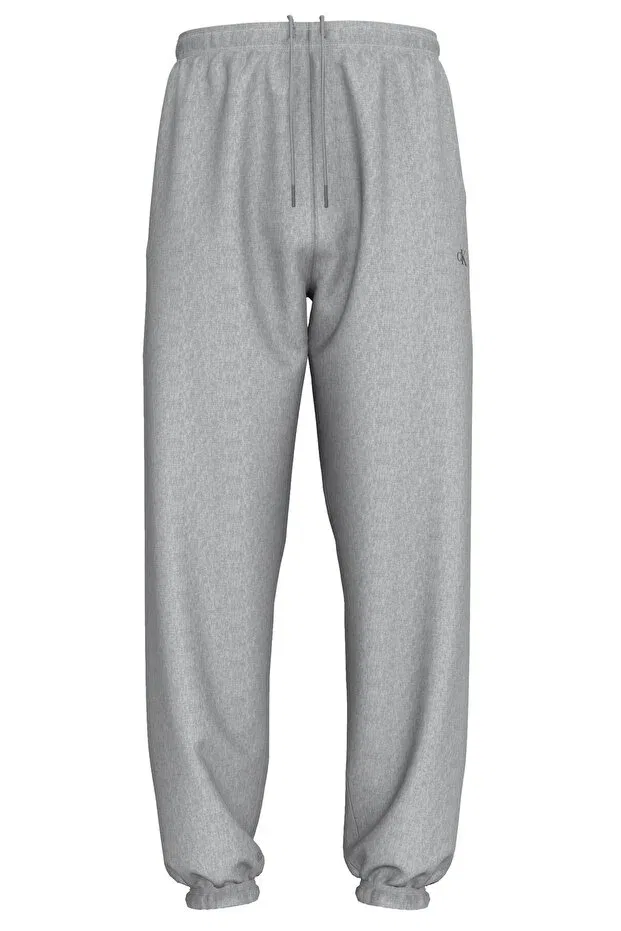Мужские спортивные штаны с эластичным поясом и манжетами Calvin Klein, Gray