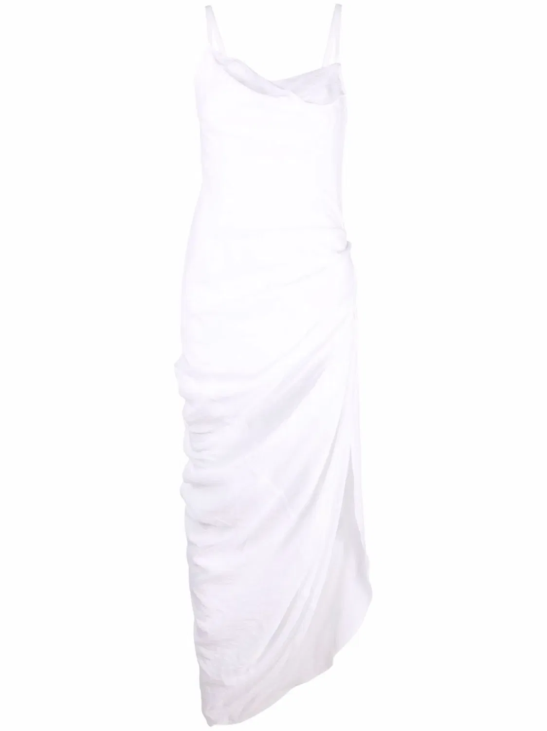 Длинное Платье La Robe Saudade Jacquemus, белый