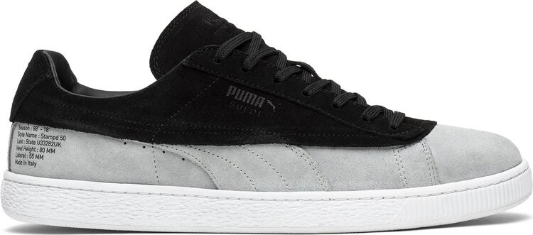 

Кроссовки Puma Stampd x Suede Classic White Black, черный