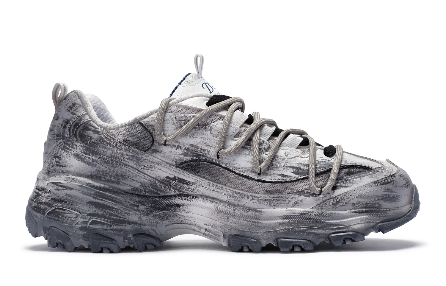 

Кроссовки Skechers D"Lites 1.0 Chunky Sneakers Women's Low-top White Gray Brown, белый