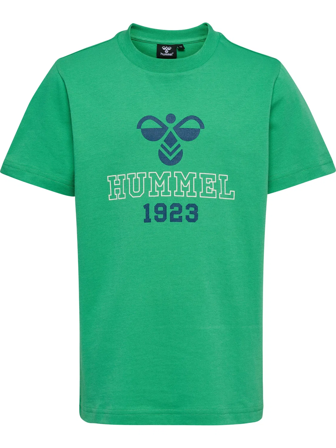 Детская хлопковая футболка Hmljulle Hummel, Smaragdgrun