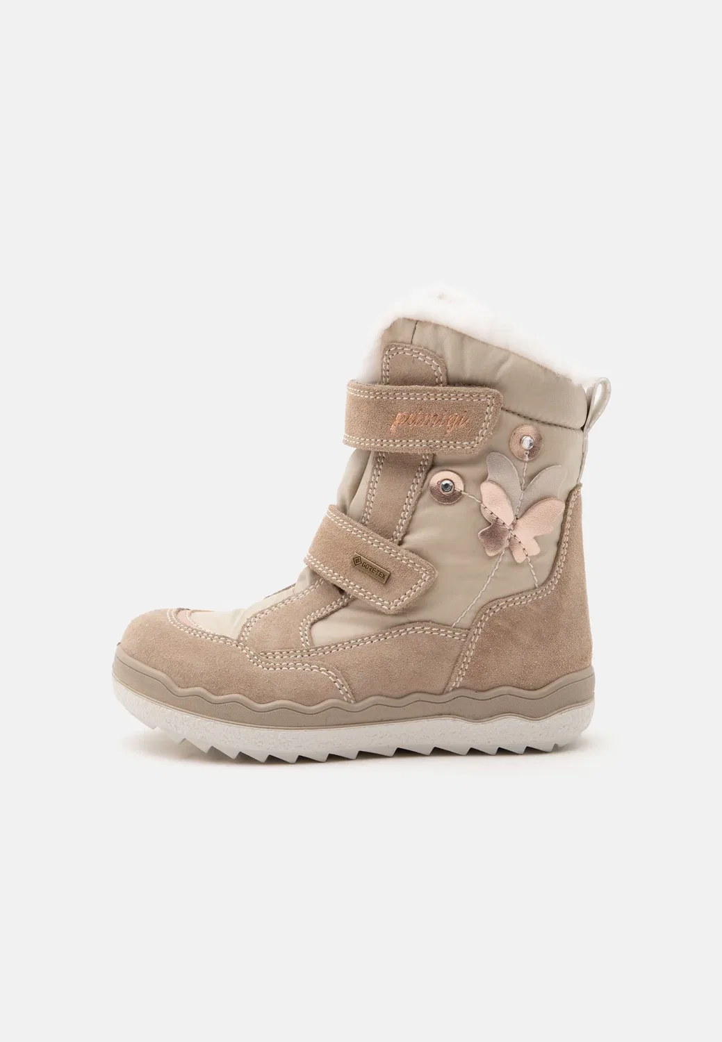Goretex замороженные - детские туфли Primigi, Bisquit/Off White