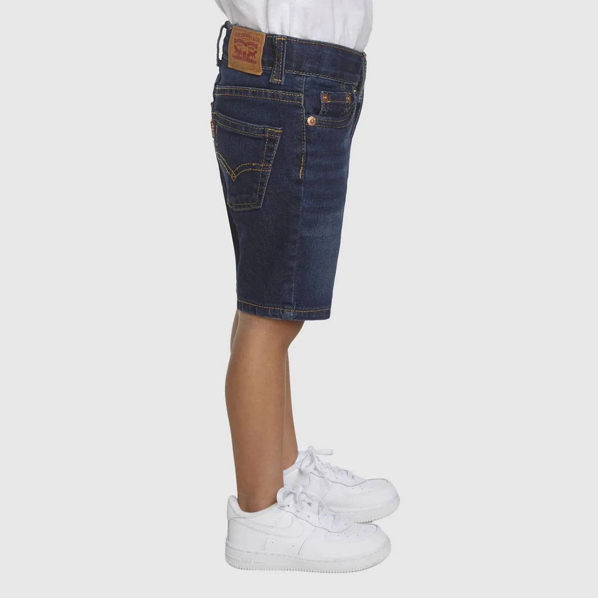 Спортивные шорты для мальчиков 2-4 лет Levi's, Highlands - Dark Wash — фото 3