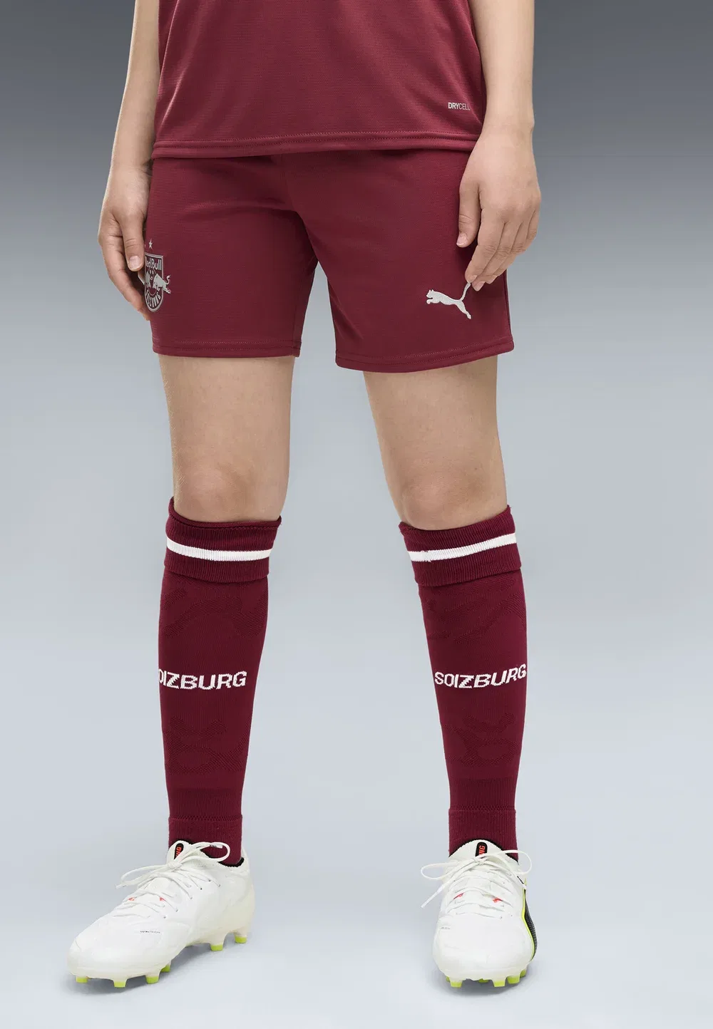 Шорты ФК РБ Зальцбург 26/27 унисекс - спортивные шорты Puma, Team Regal Red- White