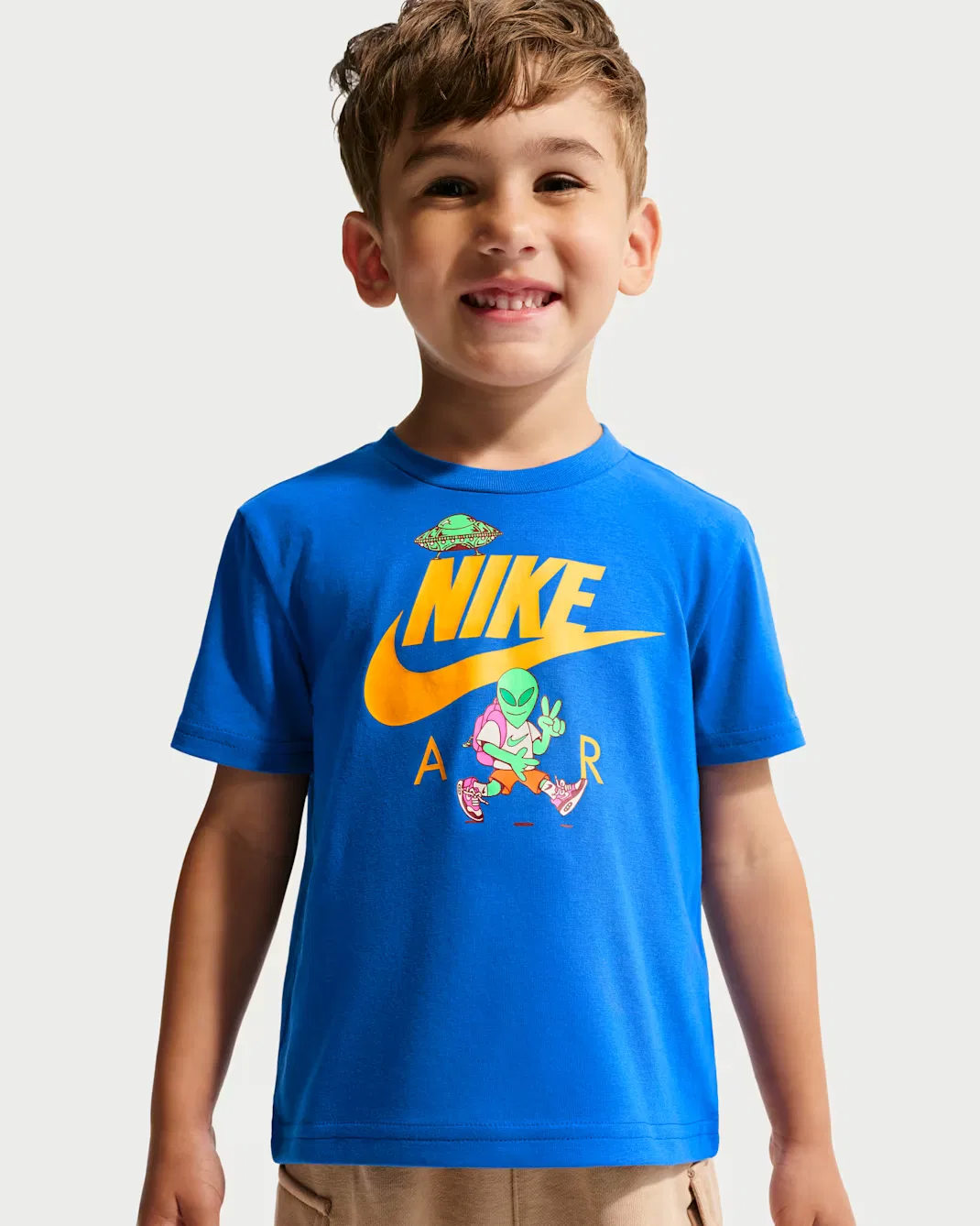 Детская футболка с инопланетянином Nike, Game Royal