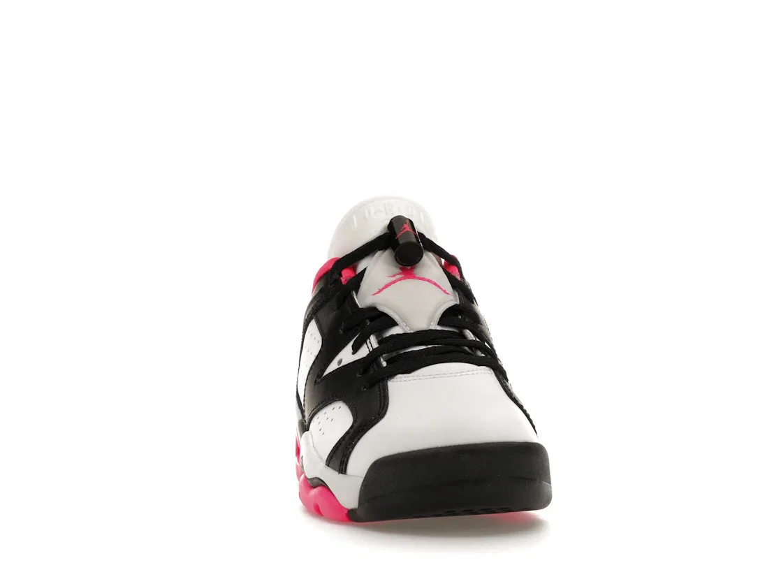 Детские кроссовки с низким верхом Jordan 6 Retro Low Fierce Pink (GS) Jordan, Black/White/Fierce Pink — фото 2