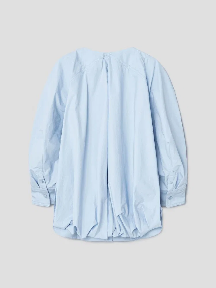 Женская рубашка с объемным силуэтом La Chemise Pittore JACQUEMUS, Light Blue — фото 2