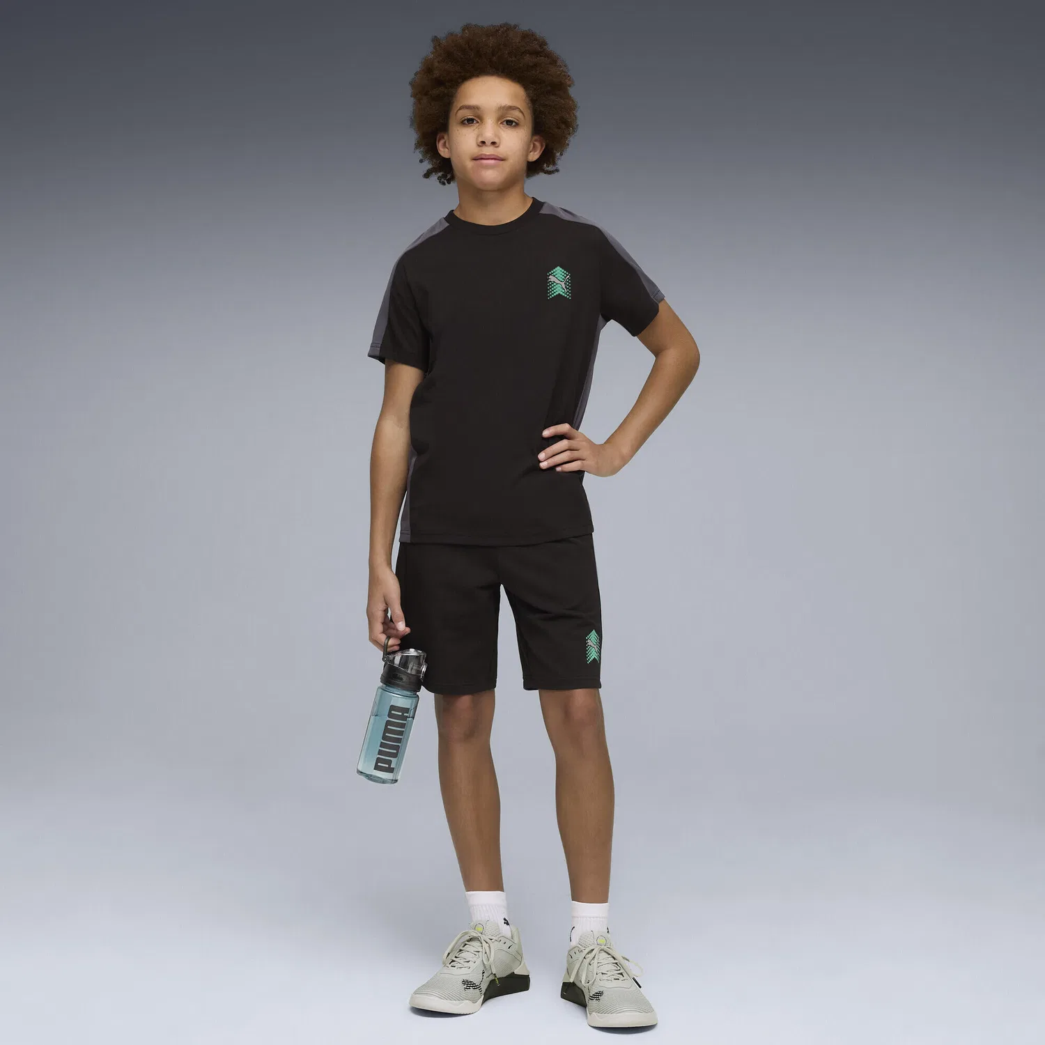 Детская футболка с принтом Active Sports Graphic Puma, Schwarz — фото 4