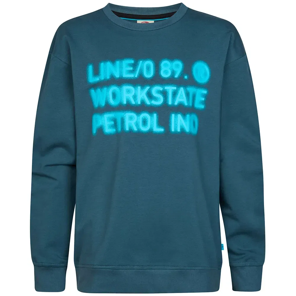 Детский свитшот для мальчиков с круглым вырезом Petrol industries, Blue