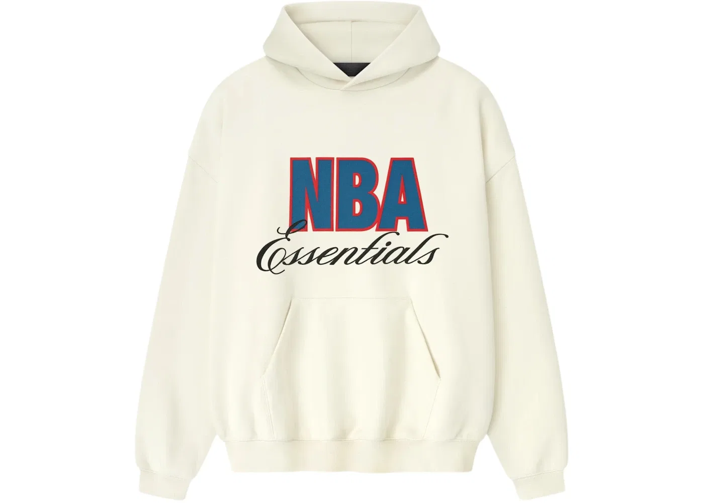 Мужской худи с принтом NBA 90s Fear of God Essentials, Cream White