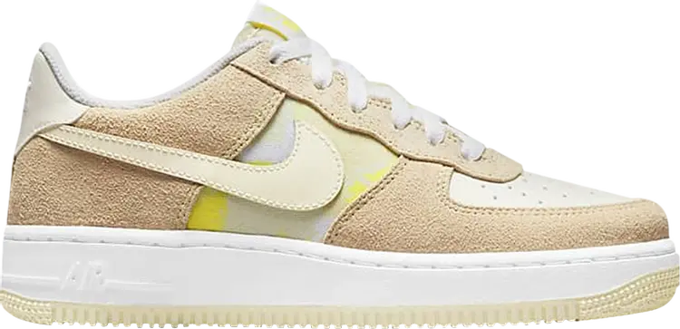 

Кроссовки Nike Air Force 1 Low GS 'Lemon Drop', белый