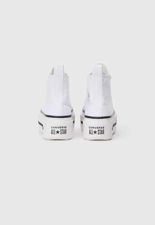 Кроссовки chuck taylor all star lift double stack унисекс Converse, White/Black/Egret — фото 4