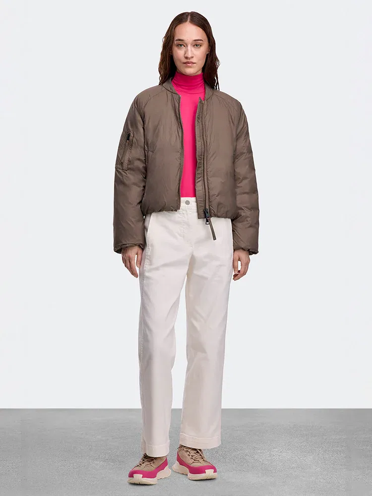 Пуховик бомбер Elba CANADA GOOSE, Melange Beige