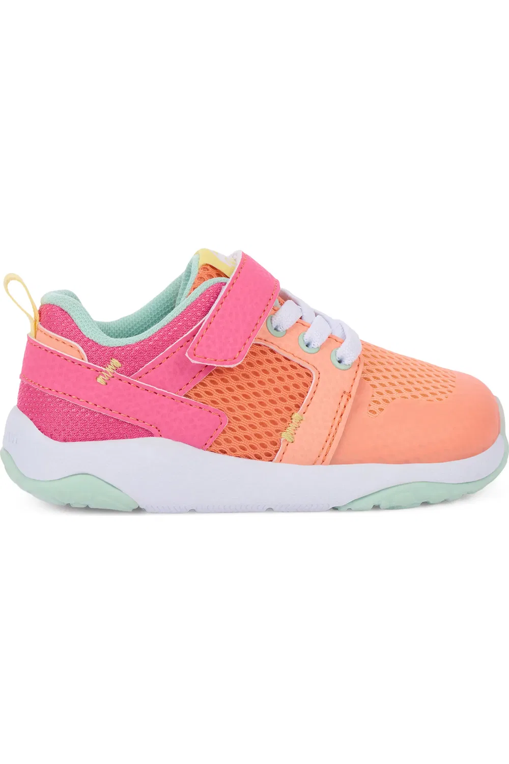 Кроссовки детские с дышащим верхом Viento See Kai Run, Peach/Hot Pink — фото 3