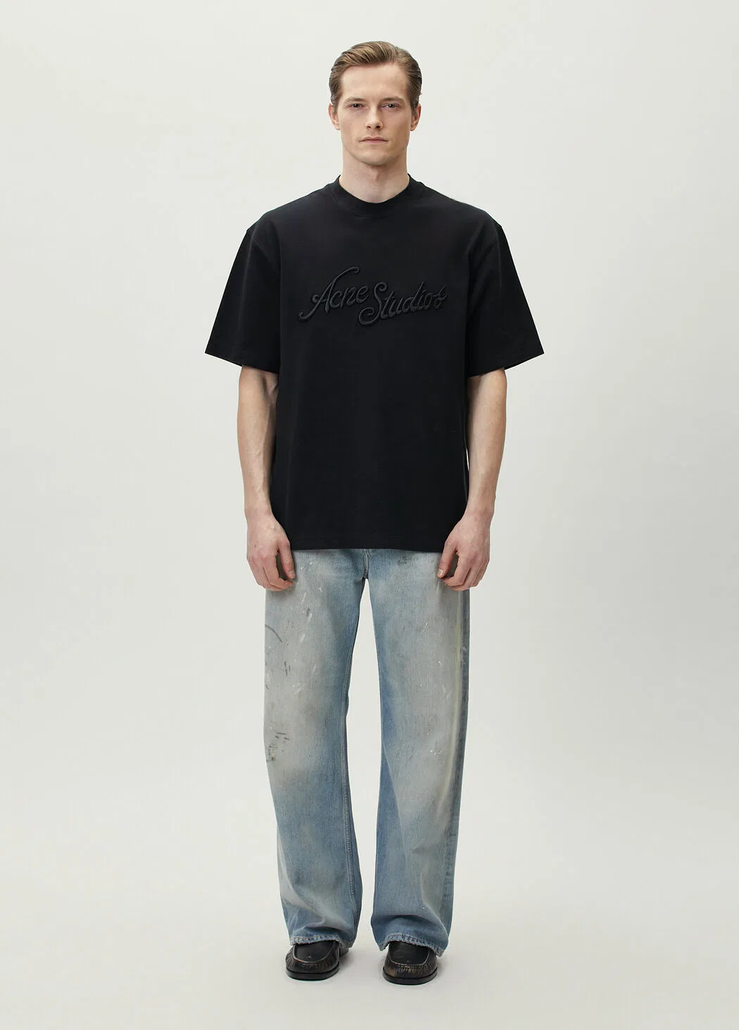 Футболка Acne Studios, черный — фото 2
