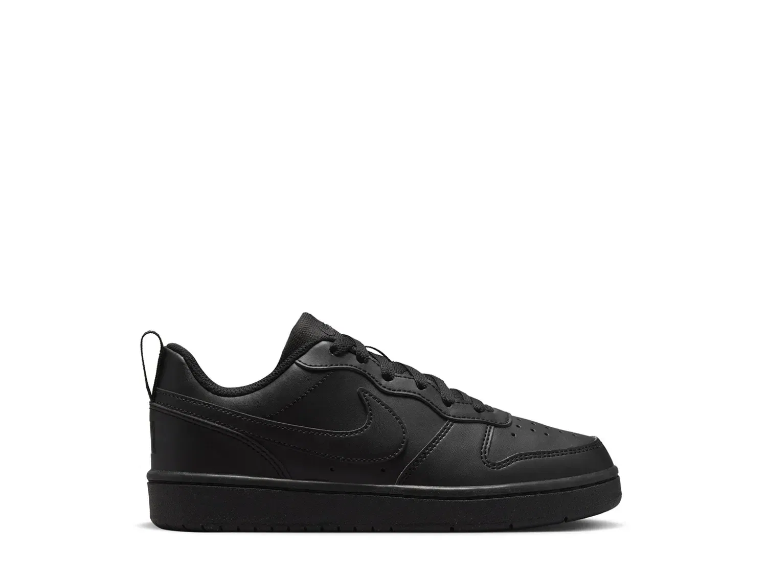 Кроссовки детские Court Borough Low Recraft, Nike, черный