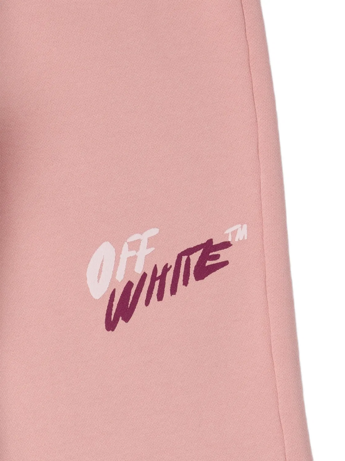 Спортивные брюки расклешенные розовые OFF-WHITE, розовый — фото 3