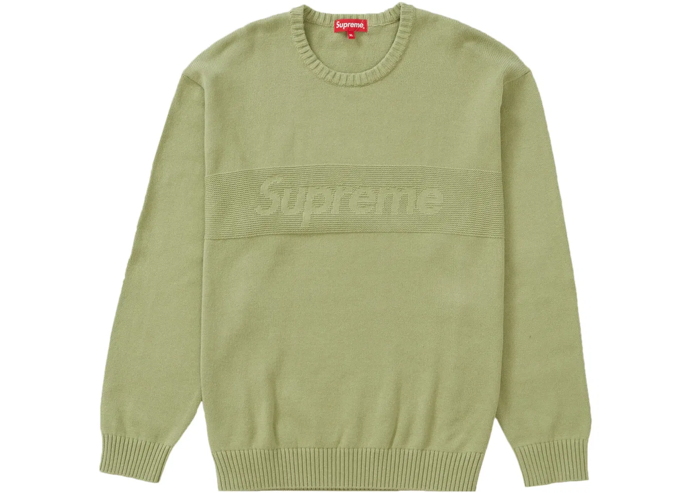 Мужской свитер с панелями Supreme, Dusty Green