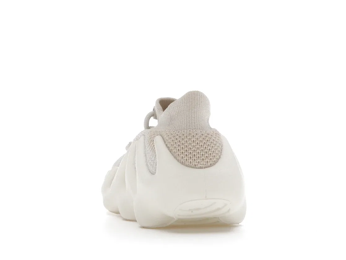 Детские кроссовки без шнурков Adidas Yeezy 450, Cloud White — фото 4