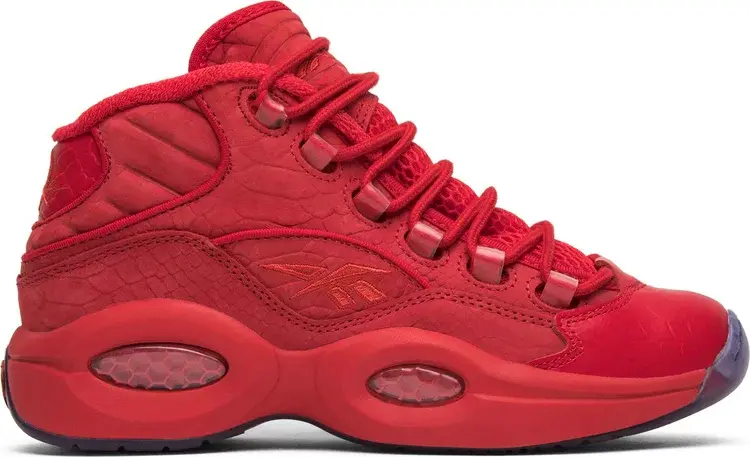 

Кроссовки teyana taylor x wmns question mid 'primal red' Reebok, красный