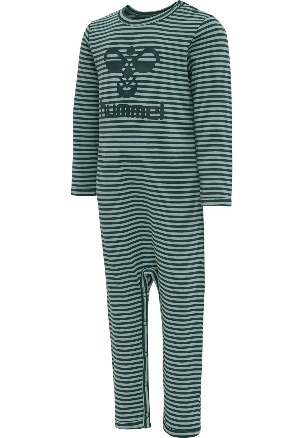 Детский боди-комбинезон с длинным рукавом Hmlmulle Hummel, Alpingrun — фото 4