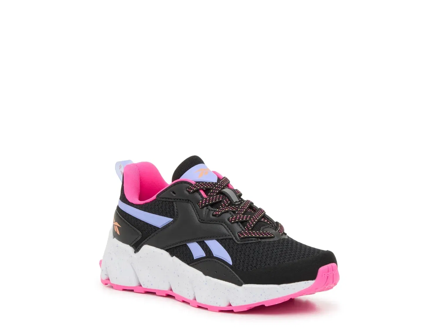 Кроссовки slip-on Vizome, Reebok, Black/Pink