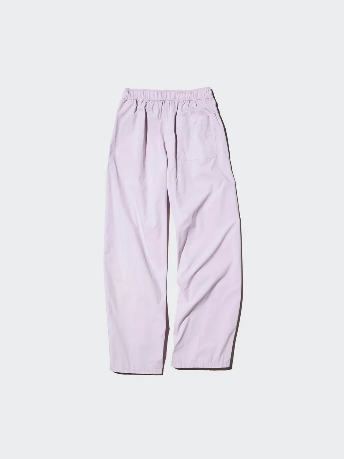 Брюки свободного кроя с поясом Uniqlo, черный — фото 4