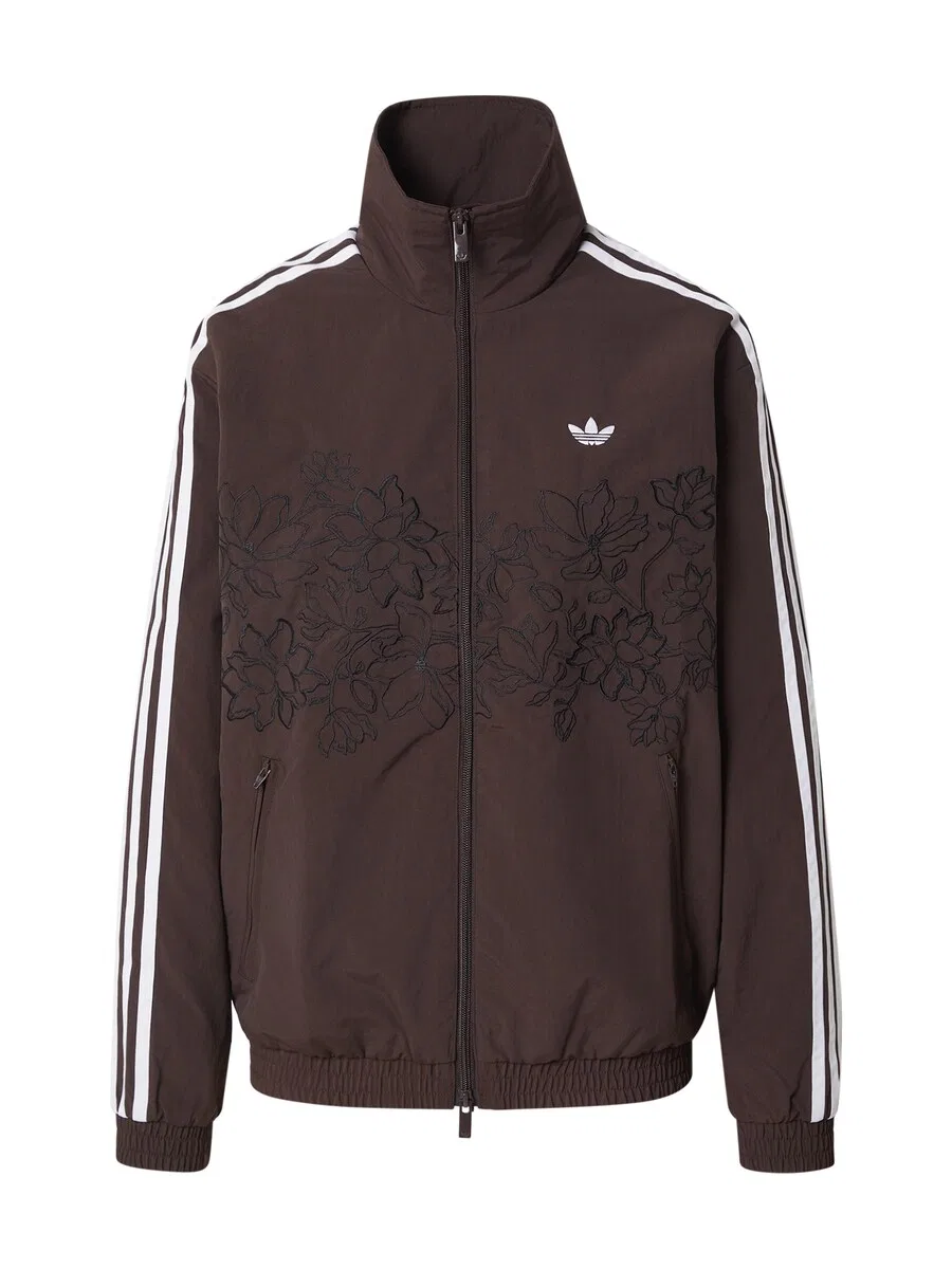 Куртка ADIDAS ORIGINALS Between-Season 'FB' шоколадного цвета