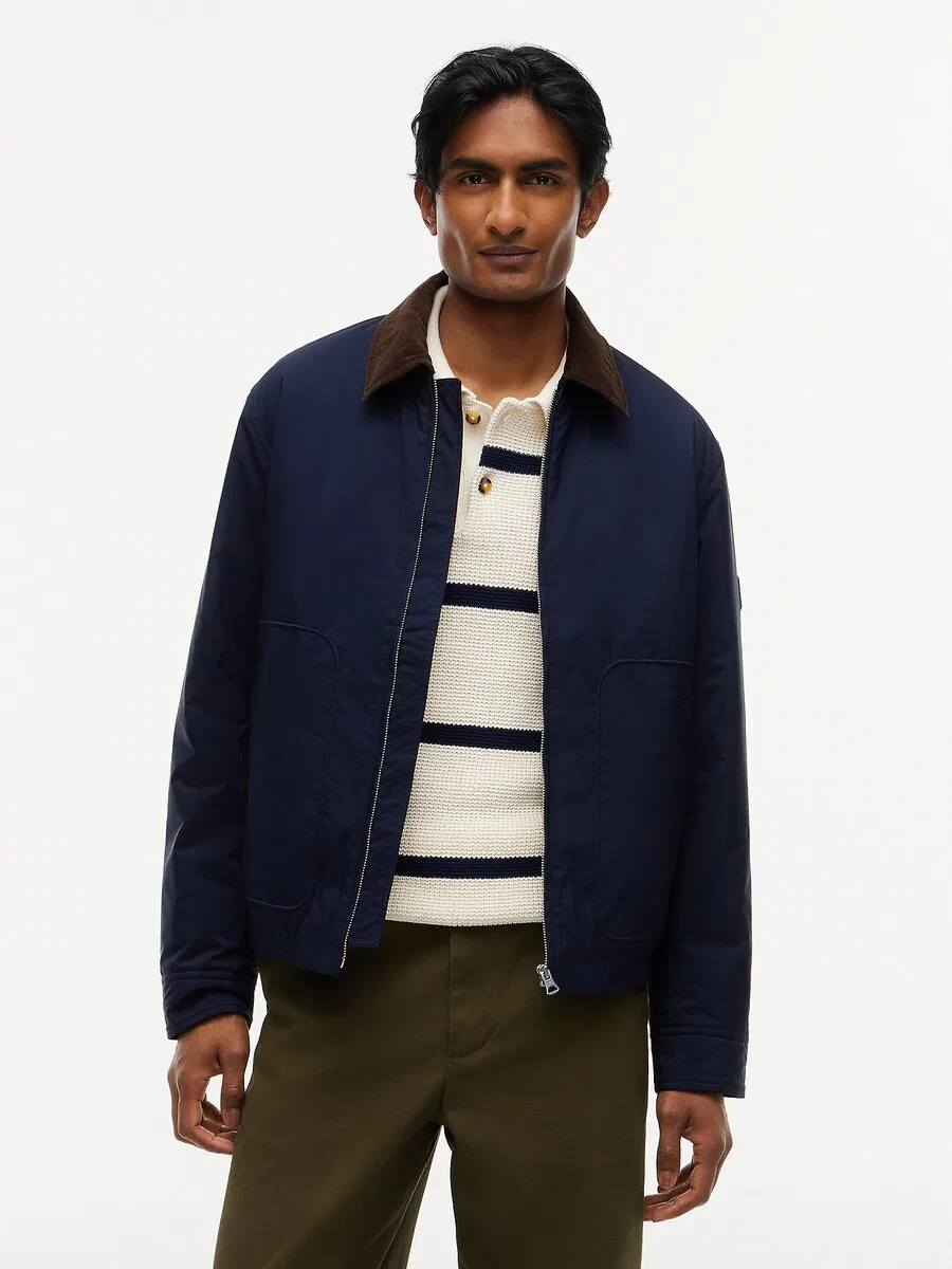 Куртка TOMMY HILFIGER Inter-Season 'Ivy' темно-синего цвета — фото 2