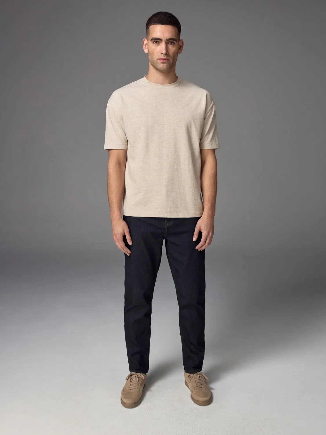 Джинсы классические, зауженные Next, Blue Indigo Rinse — фото 2