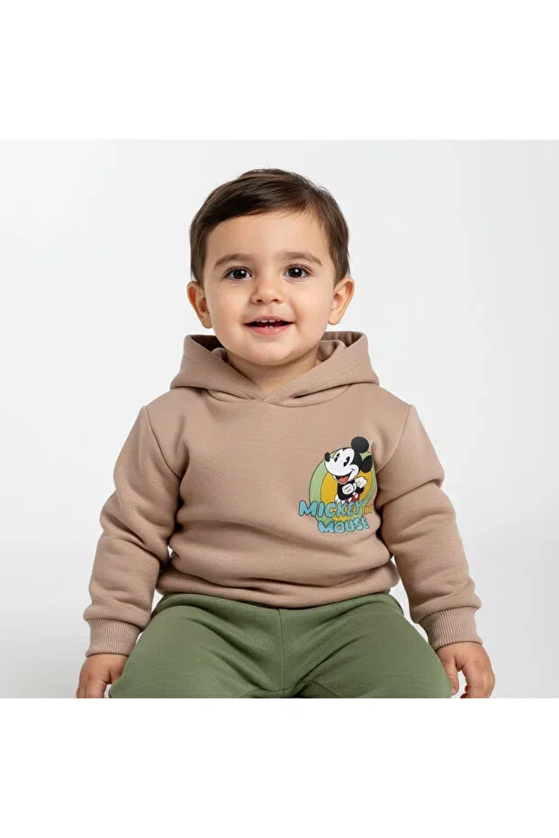 Детский комплект спортивного костюма для мальчиков хлопковый Ilo, Beige