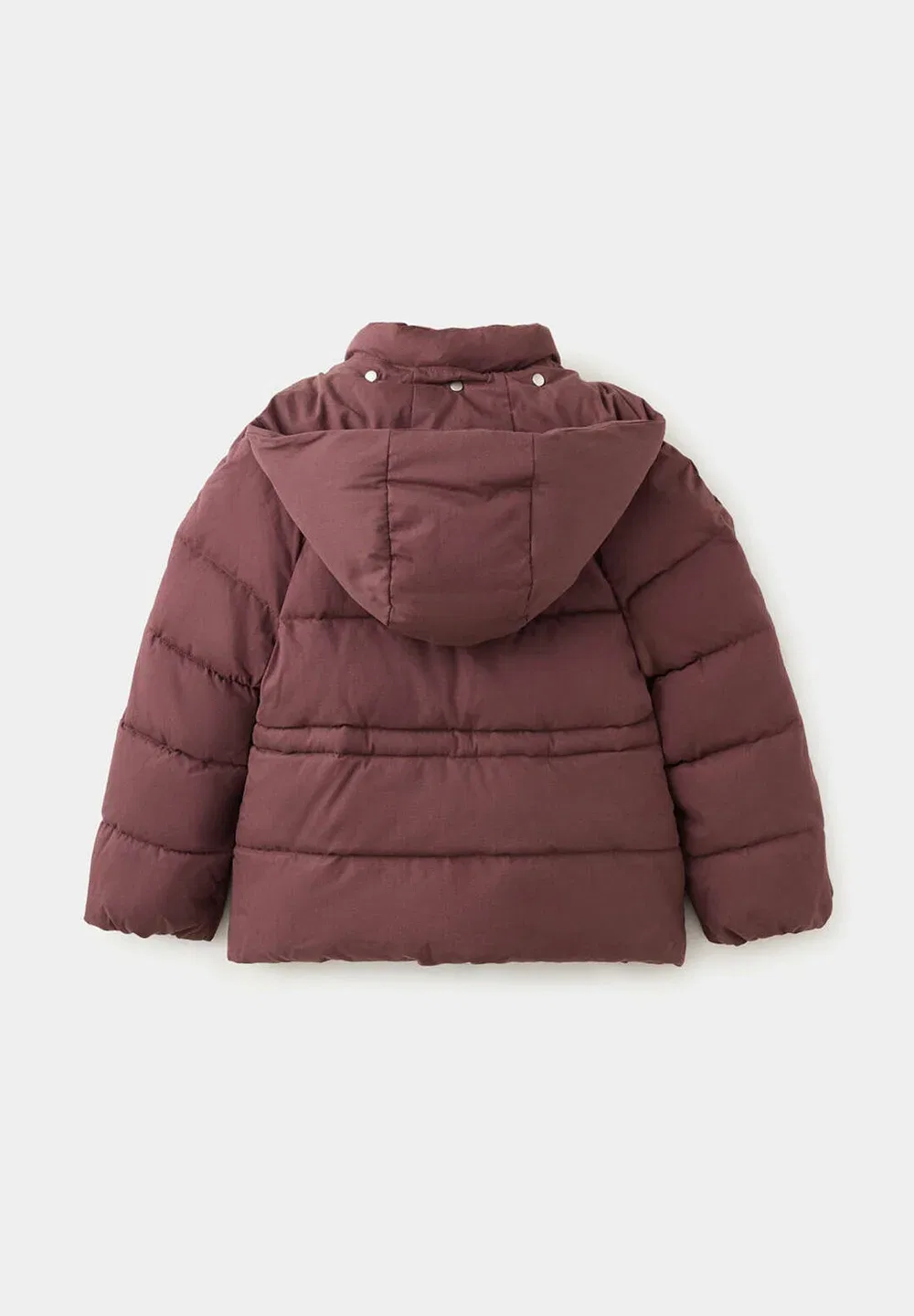 Детская зимняя куртка Mango Kids, Mottled Bordeaux — фото 2