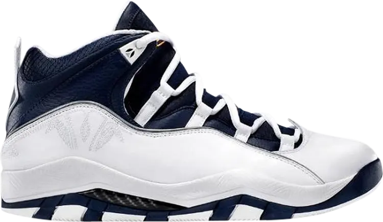 

Кроссовки Jordan Olympia White Midnight Navy, белый